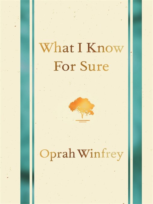 Cover of What I Know for Sure